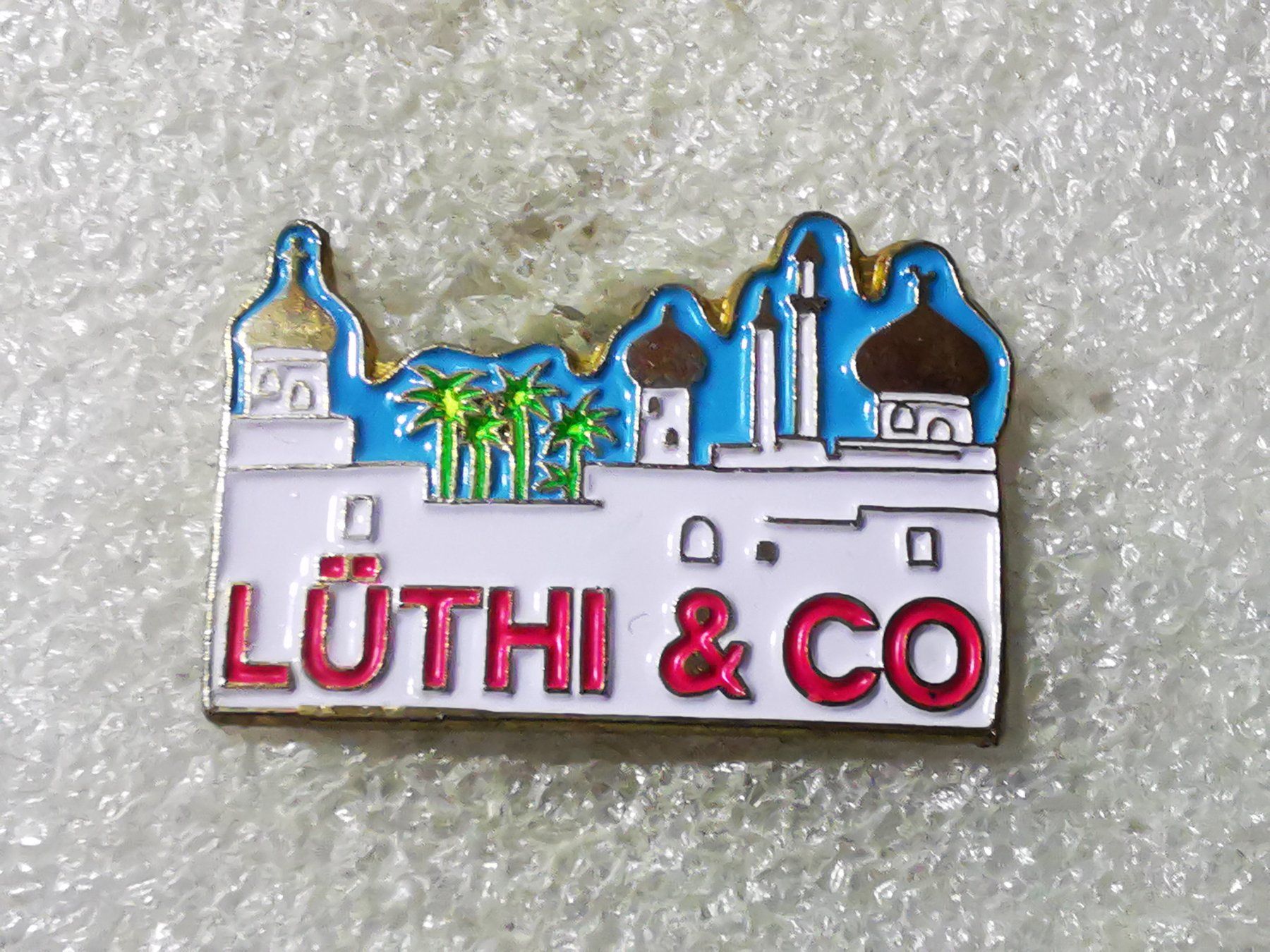 Placchette & Badge: Ansteckpin 92: Lüthi & Co – Usato da Oppligen venduto da Pin-Fall-Shop