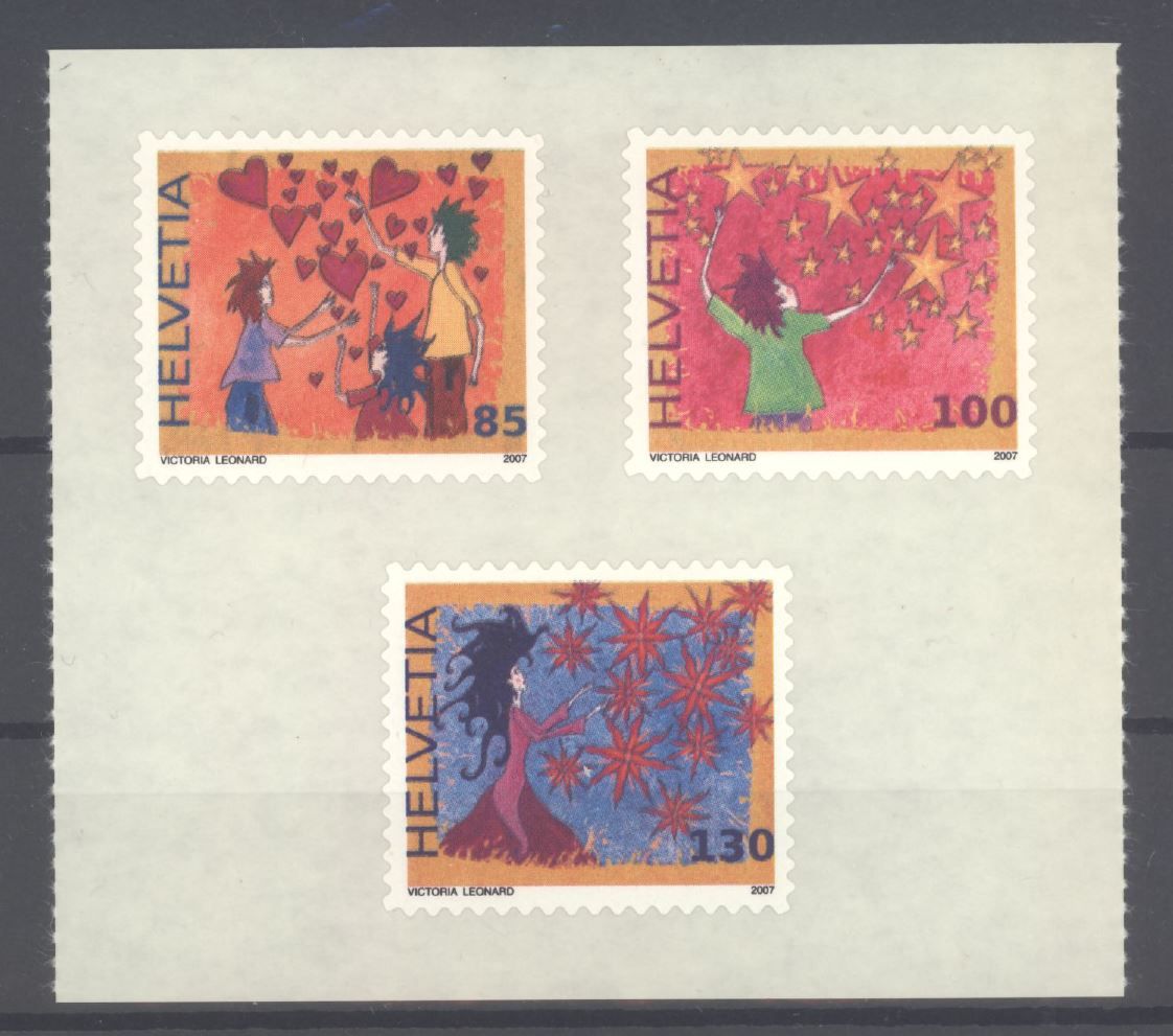 Tutti i francobolli: 2007, Sondermarken Glückwünsche ** – Usato da Willisau venduto da Vollstempel