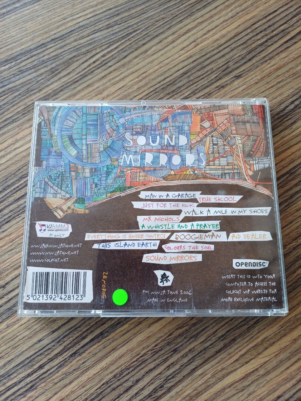 CD: Coldcut "Sound Mirrors" CD – Usato da Begnins venduto da Drastic-Sound 1
