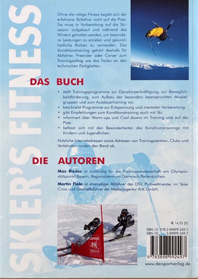 Libri: Skier's Fitness – Nuovo (secondo la descrizione) da Sarnen venduto da Livres 1