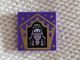 Lego Harry Potter Fliese Albus Dumbledore gold NEU