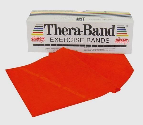 Zubehör: Fitband 5,5 m Rolle mittel/rot – Neu und originalverpackt aus Allschwil von therapyshop 1