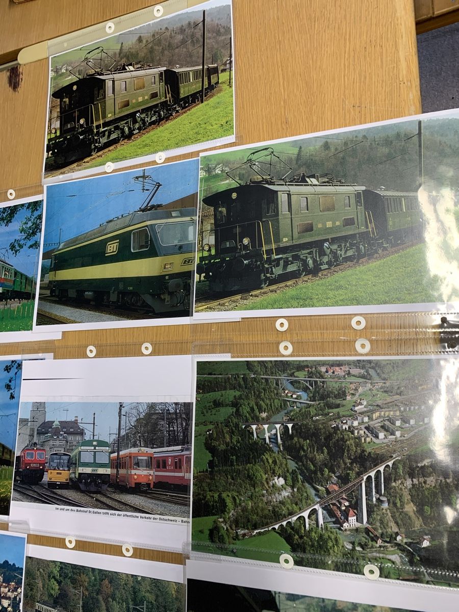 Modellini di ferrovie: 24 Fotobilder A4 Bildkopien der BT – Usato da Winden venduto da EmilNeu 7