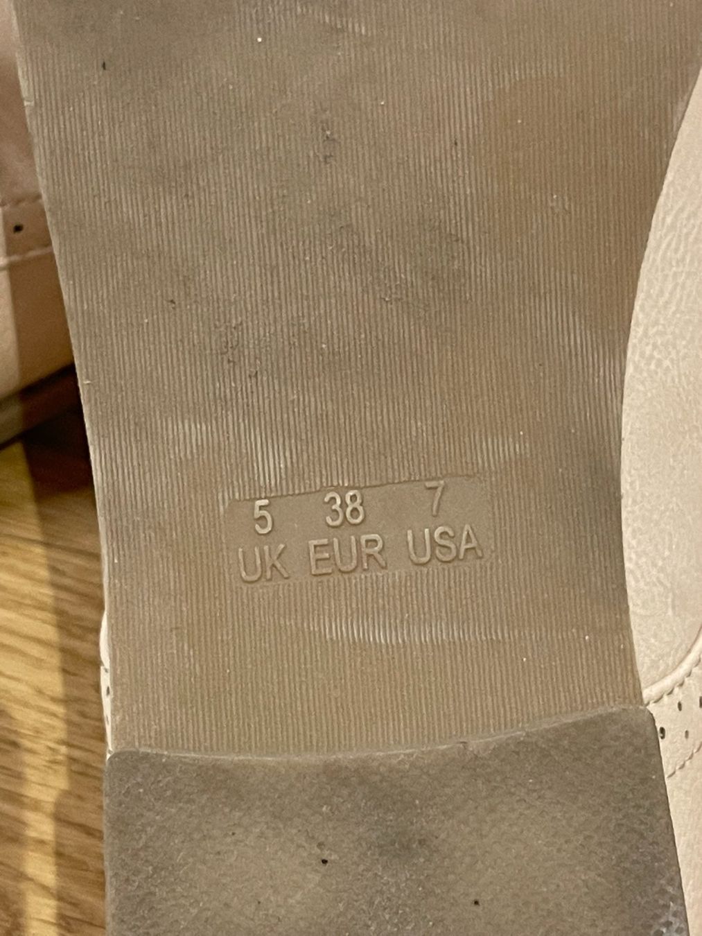 Scarpe da donna: Elegante Schnürschuhe, beige, Grösse 38 – Usato da Rheineck venduto da FGeissler 4