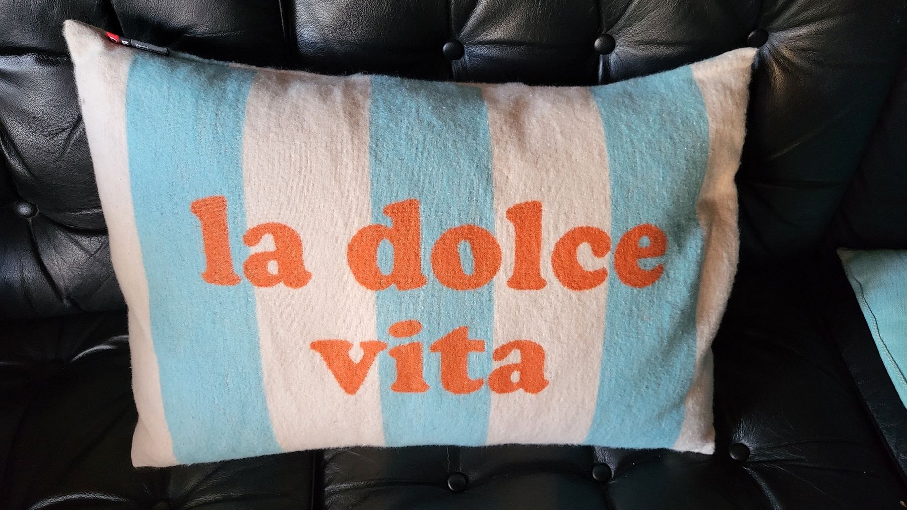 Cuscini: Kissen "La Dolce Vita" – Nuovo (secondo la descrizione) da Ebmatingen venduto da LaPassiflora