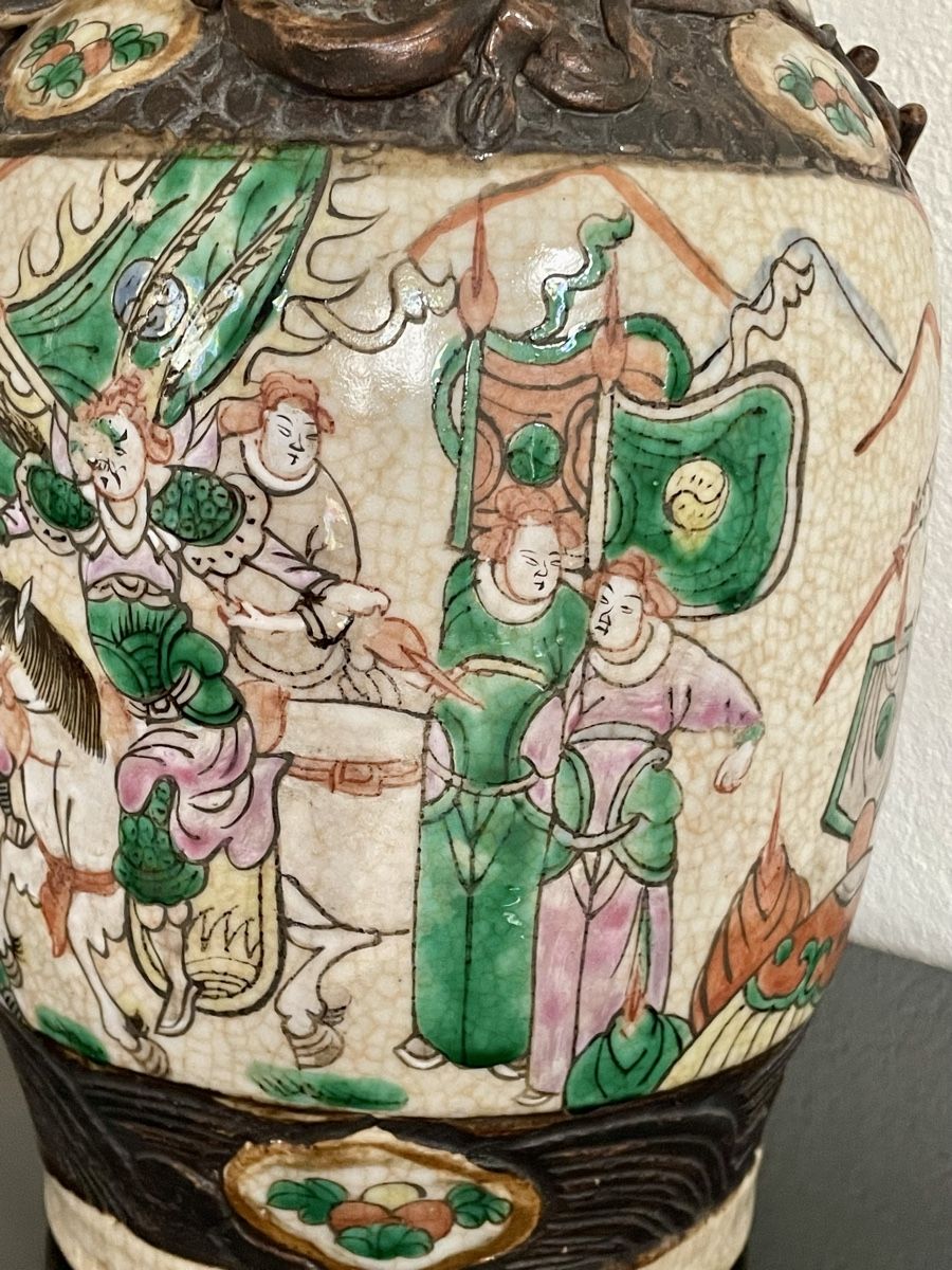 Vasen & Gefässe: Antique Chinese Nanking Vase – Gebraucht aus Richterswil von Prangins9 1