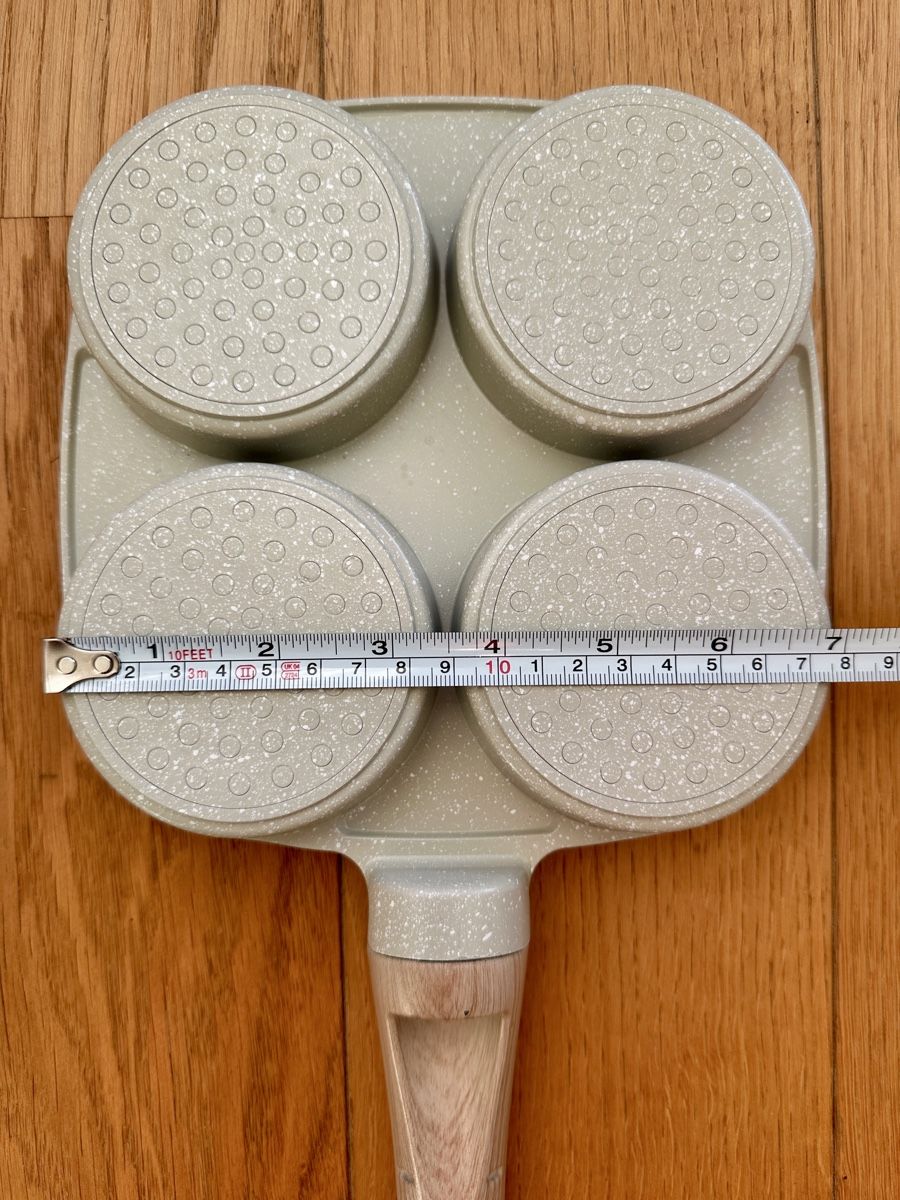 Elettrodomestici da cucina: 4-Cup Pancake Pan for Perfect Breakfasts  – Usato da Gattikon venduto da Sarahs_Schatzkammer 2