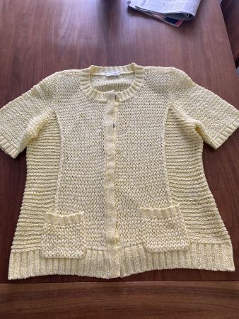 Kurzarm Strickshirt von Bonita Grösse L