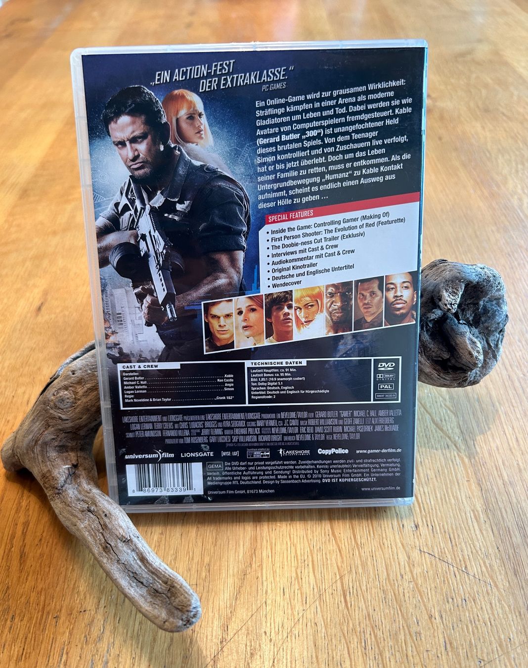 Alle DVDs: DVD Gamer (Gerard Butler) – Gebraucht aus Urnäsch von Winterzauber12 1