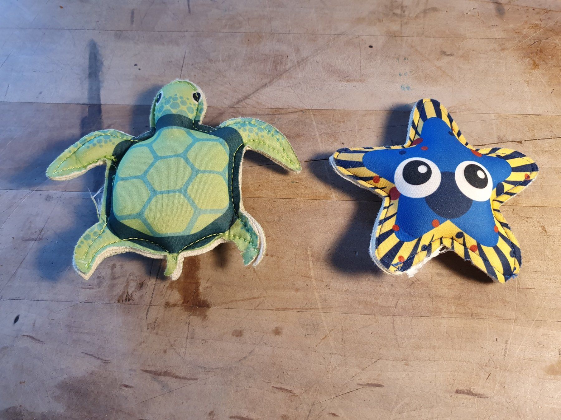 Spielzeuge: Wasserspielzeug Schildkröte + Seestern – Gebraucht aus Zürich von loosebone