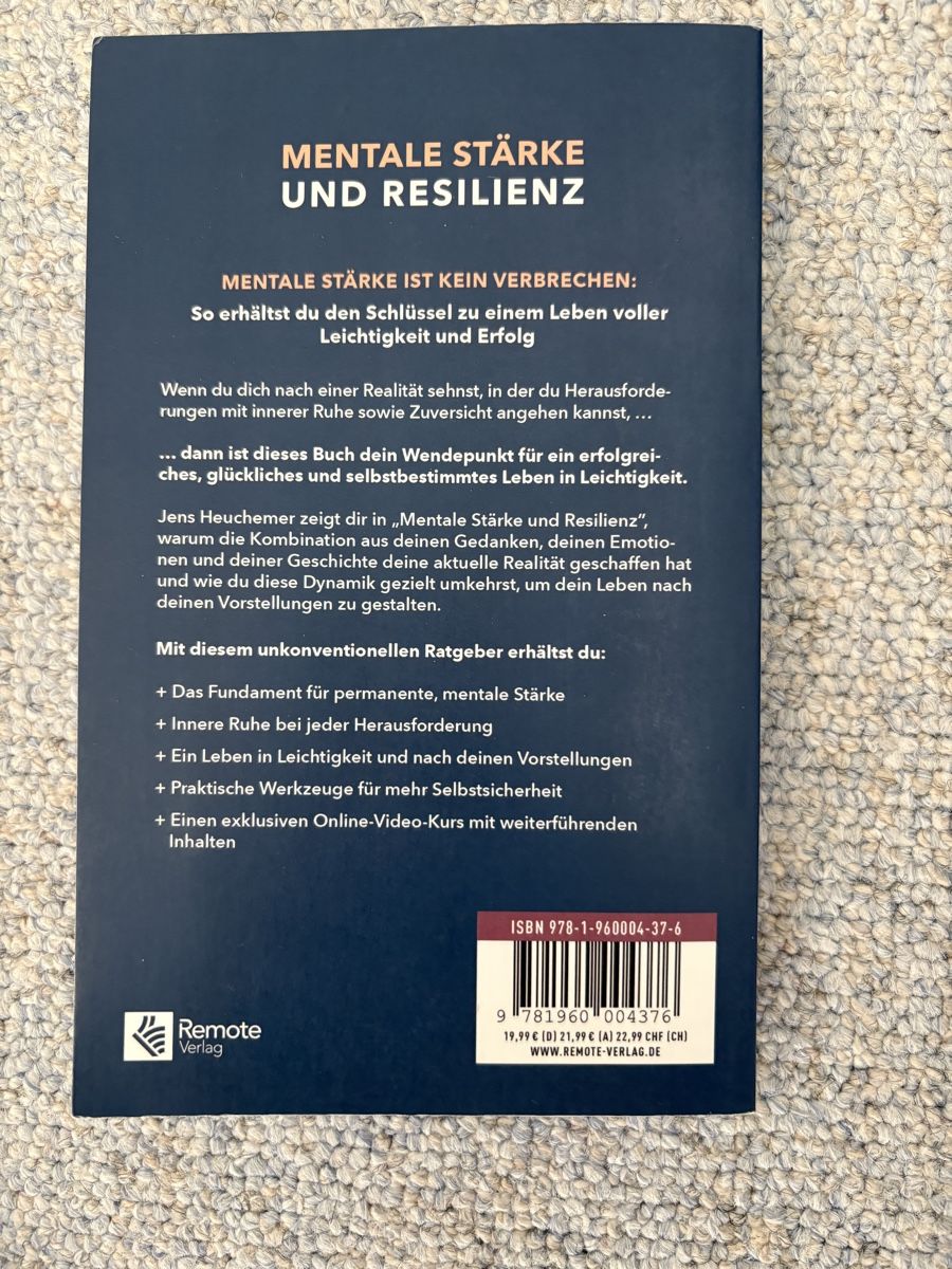 Libri: Mentale Stärke und Resilienz – Nuovo (secondo la descrizione) da Spiez venduto da nomii20 1