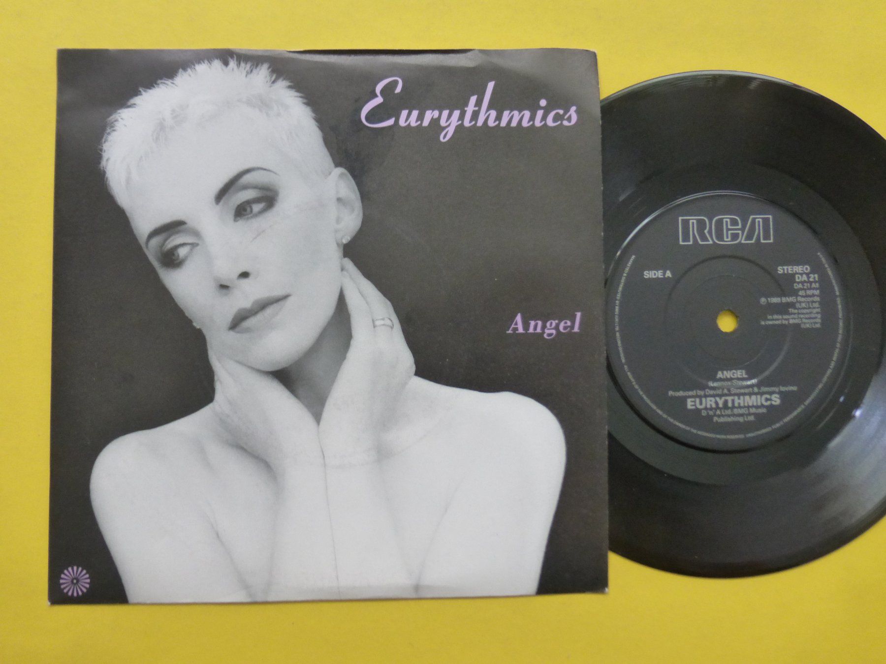 Vinyles: Eurythmics – Angel – D'occasion à Zürich par Swiss57