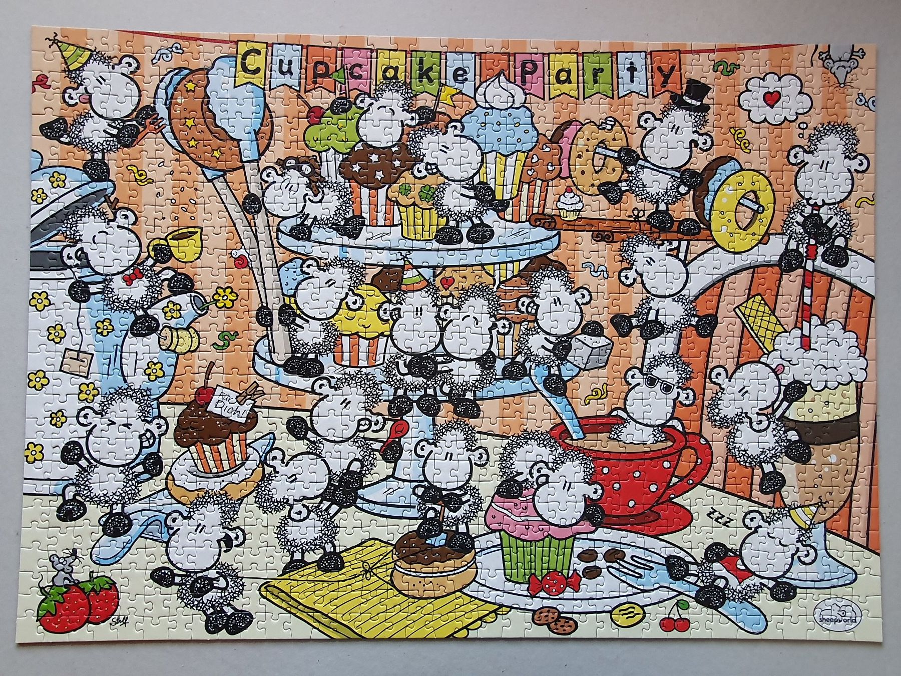 Ravensburger Puzzles: Puzzle: SHEEPWORLD: CUPCAKES - 1000 Teile – D'occasion à Stilli par Mos1 1