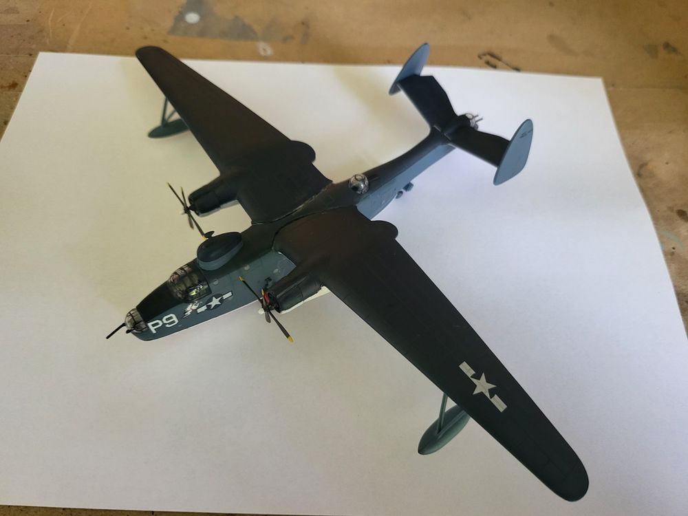 thumbnail image 2 of Altaya 1/144 Die Cast Martin PBM-3D Mariner Military Aircraft Model 2 of 5