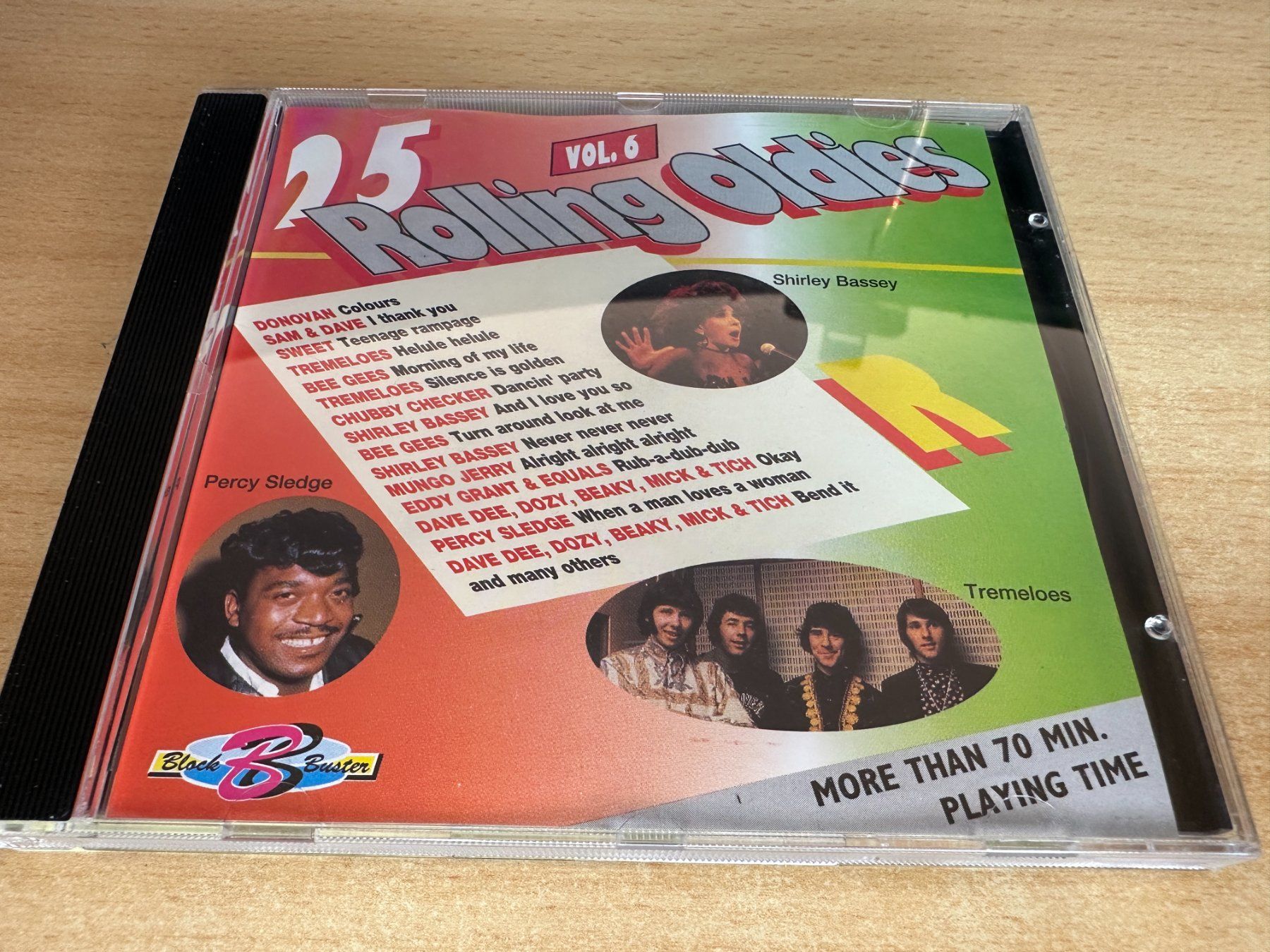 CD: C3 Various – 25 Rolling Oldies Vol. 6 – Usato da Rikon im Tösstal venduto da Alpenmutz
