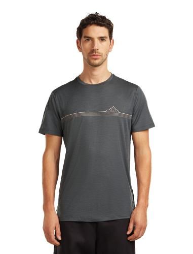 Icebreaker T-shirt: Icebreaker Men Merino 150 Tech Lite SS Tee Range Stripes ... – Nuovo e nell'imballaggio originale da St. Gallen venduto da sportglobe 1