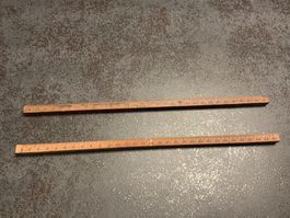 Holz Lineal antik