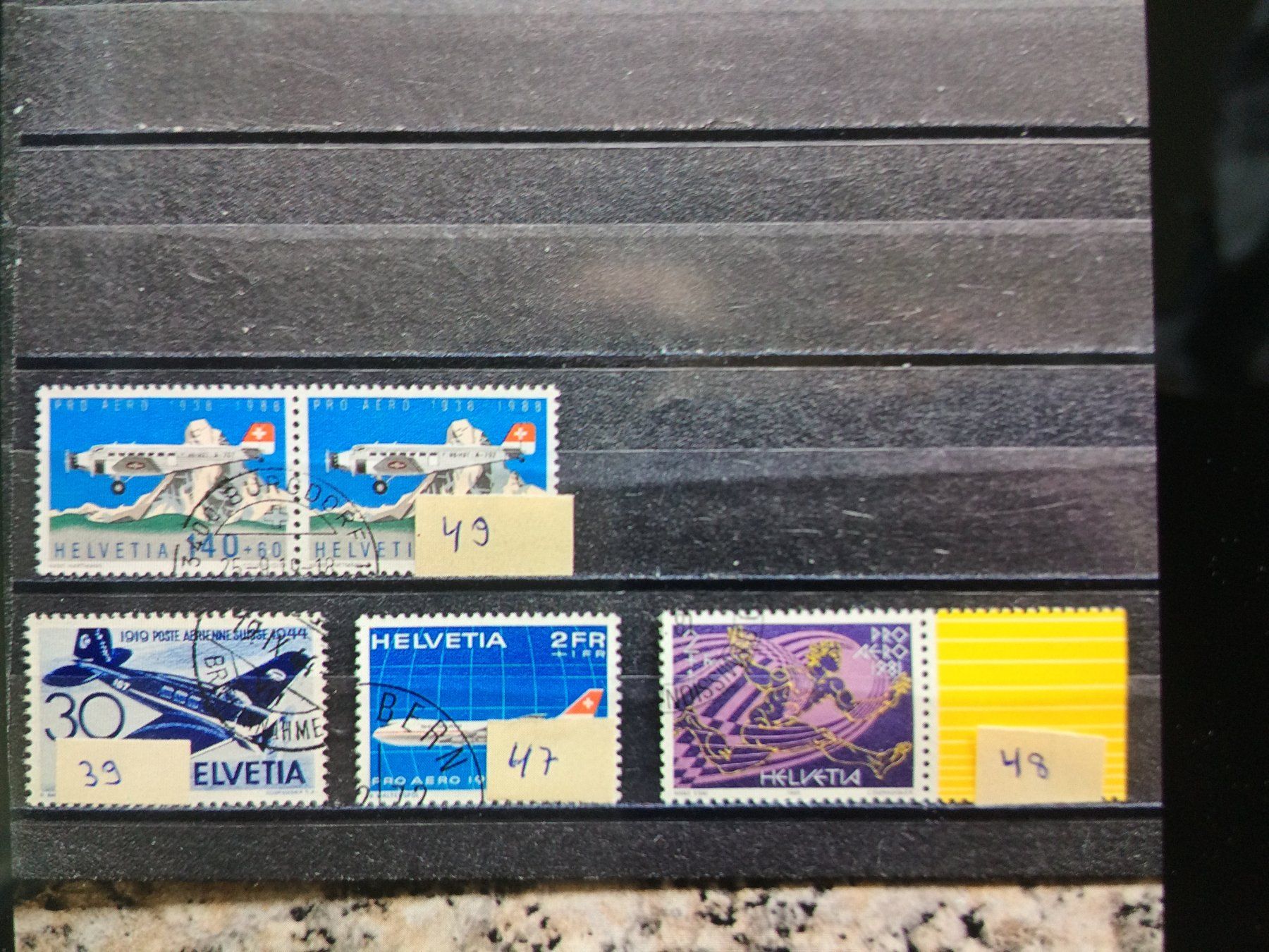 Alle Briefmarken: Briefmarken – Gebraucht aus Kilchberg ZH von APZ4BWM2 1