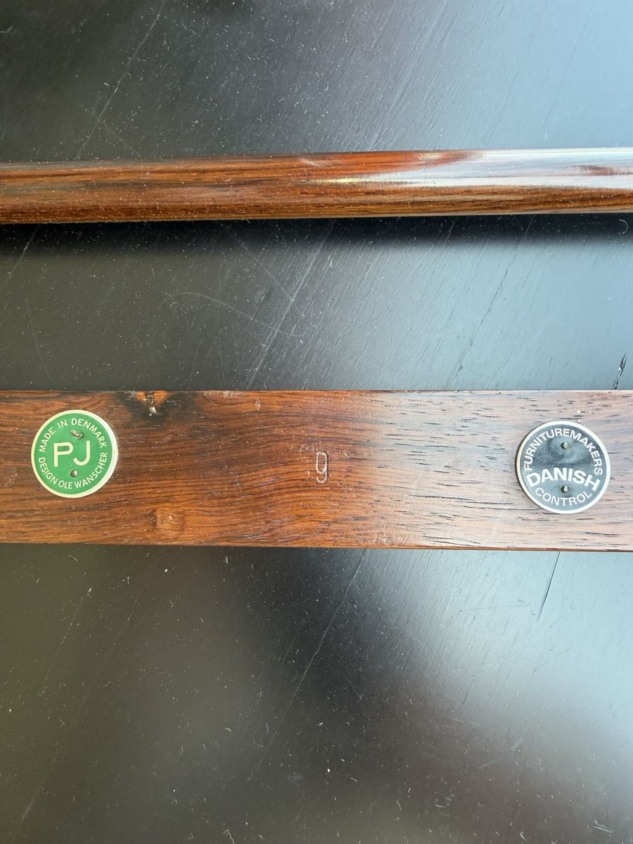 Tische: Table basse carrée Ole Wanscher – Gebraucht aus Arnex-sur-Orbe von Tutu1037 4