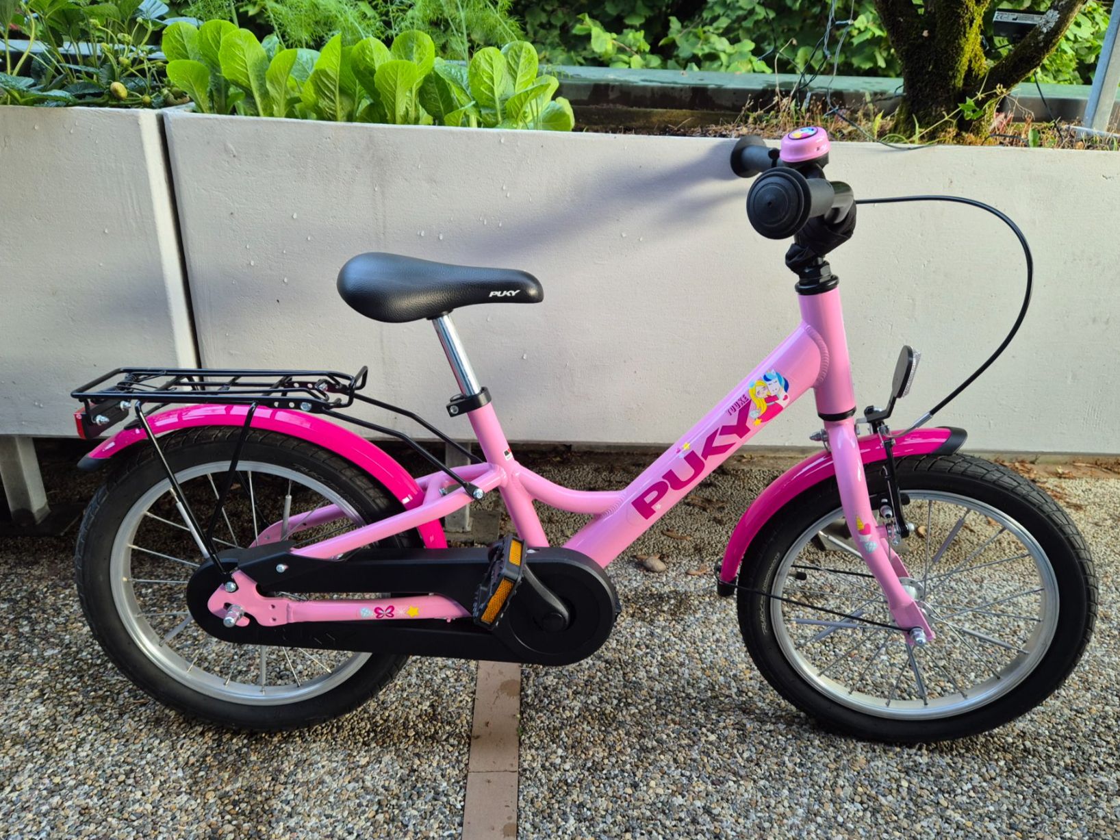 Puky Biciclette: Kinderfahrrad PUKY YOUKE 16" - Farbe Rose - neuwertig – Usato da Oberengstringen venduto da NiJuLi