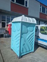 Mobiles WC blau mit Seifenspender gebrauchter Zustand