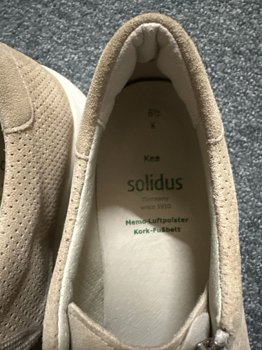 Scarpe da donna: Solidus Kea Sneaker beige Gr 6.5 neu – Nuovo e nell'imballaggio originale da Baltschieder venduto da YmroBe 2