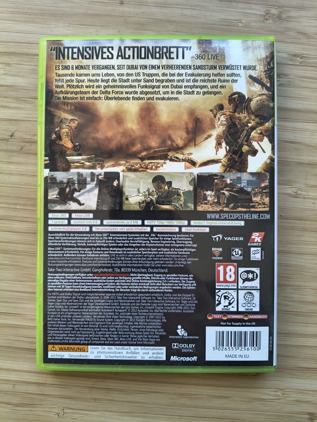 Giochi: Spec Ops - The Line (XBox 360) – Usato da Riedholz venduto da ste_96cd 1