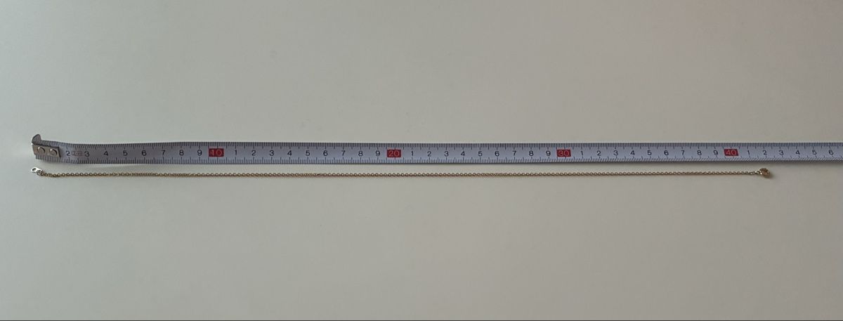 Colliers: Ankerkette Goldton 41 cm – D'occasion à Basel par cat_sq5m 1