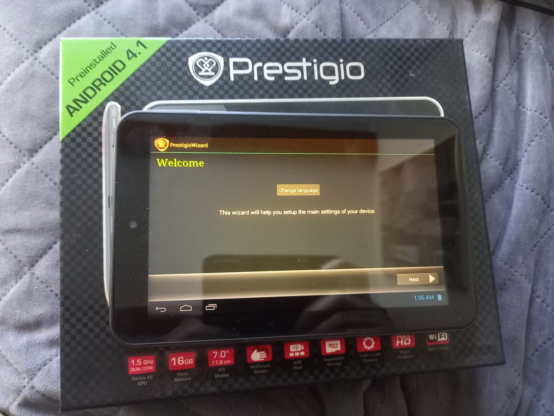 Tablet PC: tablet prestigio 16 gb multipad 7.0 prime duo – Nuovo (secondo la descrizione) da Wohlen AG venduto da poliziotto008 1