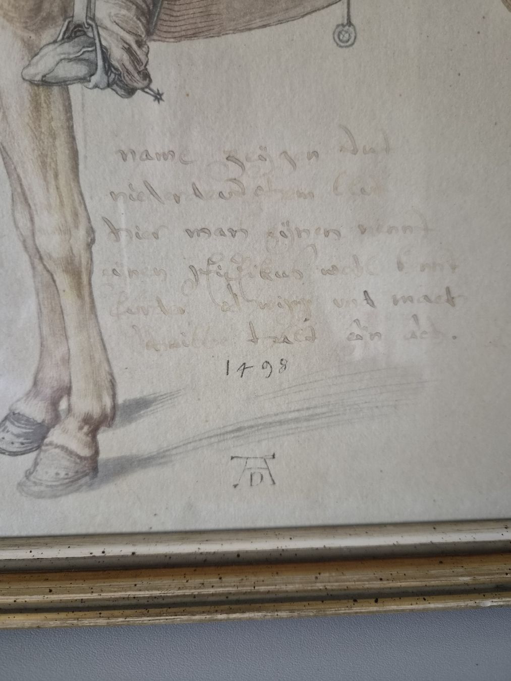 Tableaux: Antikes Bild  – D'occasion à Hauptwil par Schwertfisch24 2