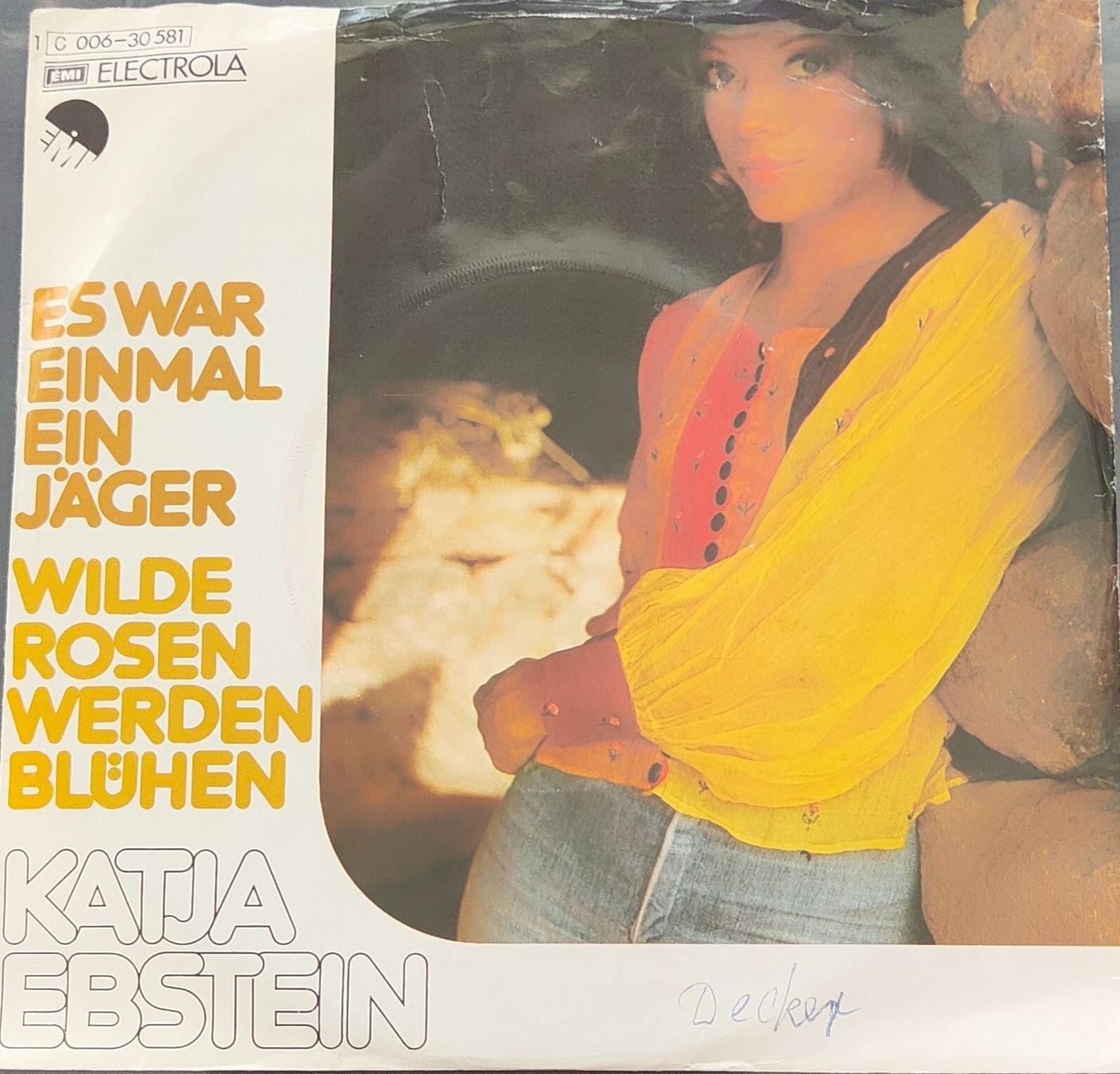 Dischi in vinile: Vinyl-Single Katja Ebstein - Es war einmal ein Jäger – Usato da Langenthal venduto da Modo39
