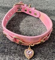 Hundehalsband Halsband für Hunde – mit Herzdeko ❤️ (NEU)