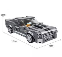 Grauer Sportwagen inkl. 1 Minifigur - Racing Car