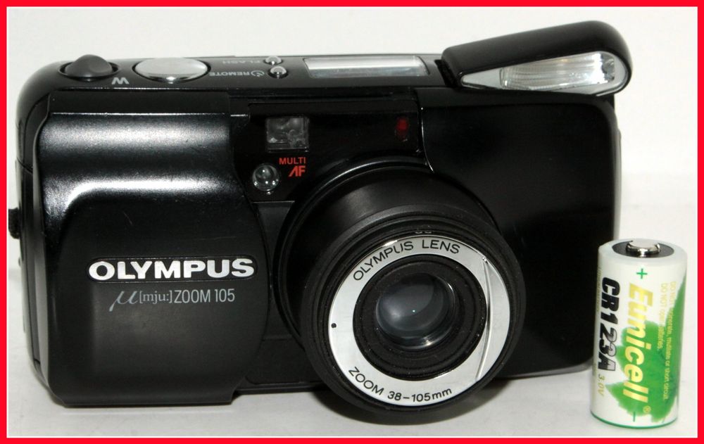 OLYMPUS μ mju ZOOM 105 und 1 frische Batterie Kaufen auf Ricardo