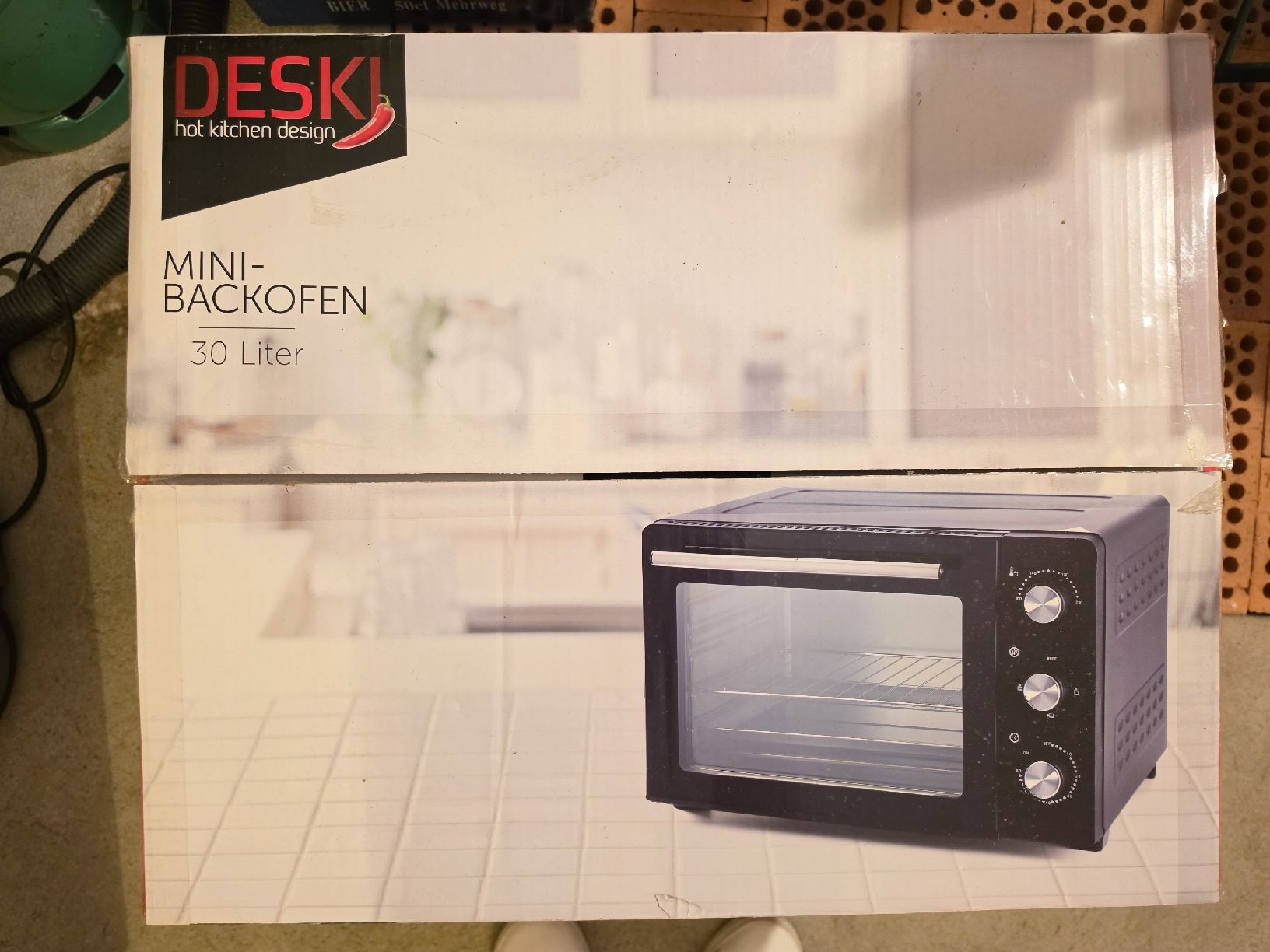 Forni: Deski Minibackofen 30 Liter einmal gebraucht – Nuovo (secondo la descrizione) da Hermrigen venduto da Dauphin68