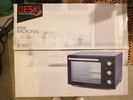 Deski Minibackofen 30 Liter einmal gebraucht
