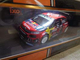 Ixo 1:43 Citroën C3 WRC Rallye 2019 S. Ogier