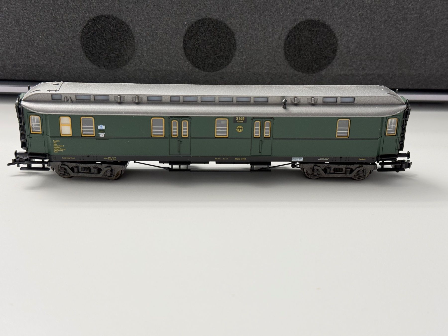 Fleischmann Modellini di ferrovie: FLM 5079 DRG Bahnpostwagen Ep2  / DC HO – Usato da Jonschwil venduto da sutfra12 3