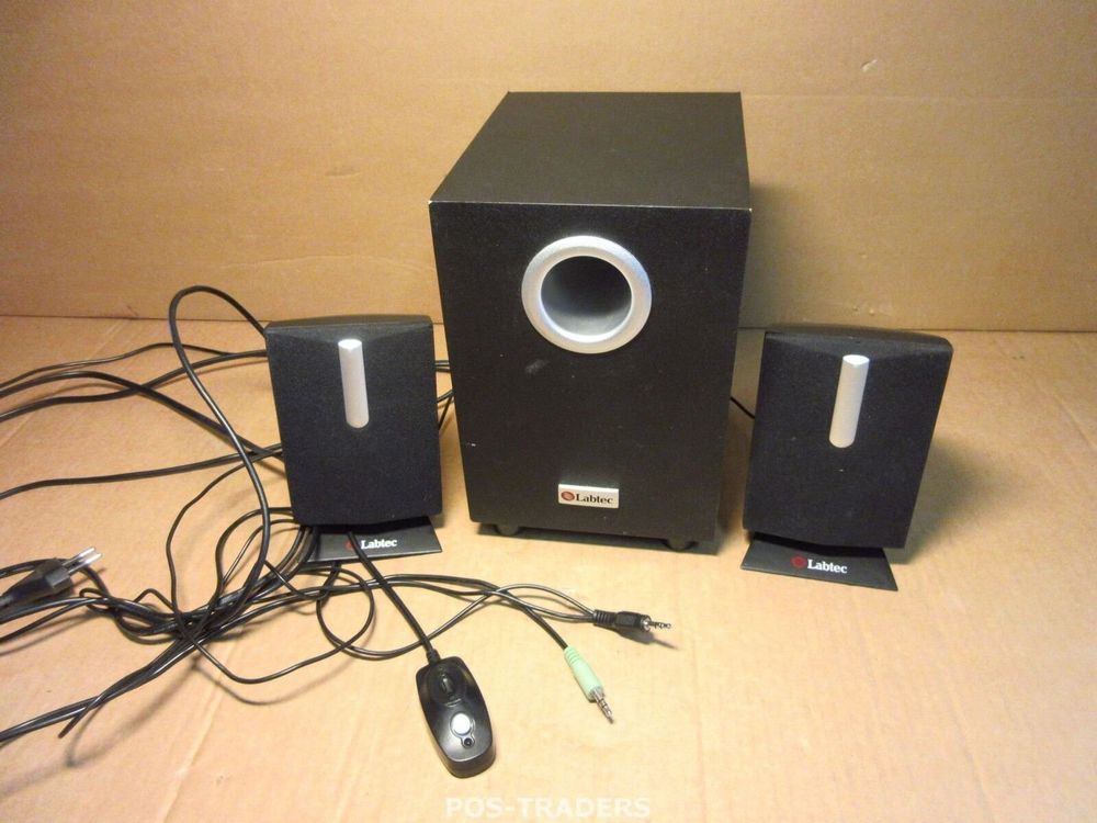 Labtec Pulse 285 2.1 Lautsprecher mit Subwoofer Speakers Kaufen auf