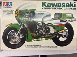 Modellino Tamiya Kawasaki KR500 scala 1:12 kit montaggio