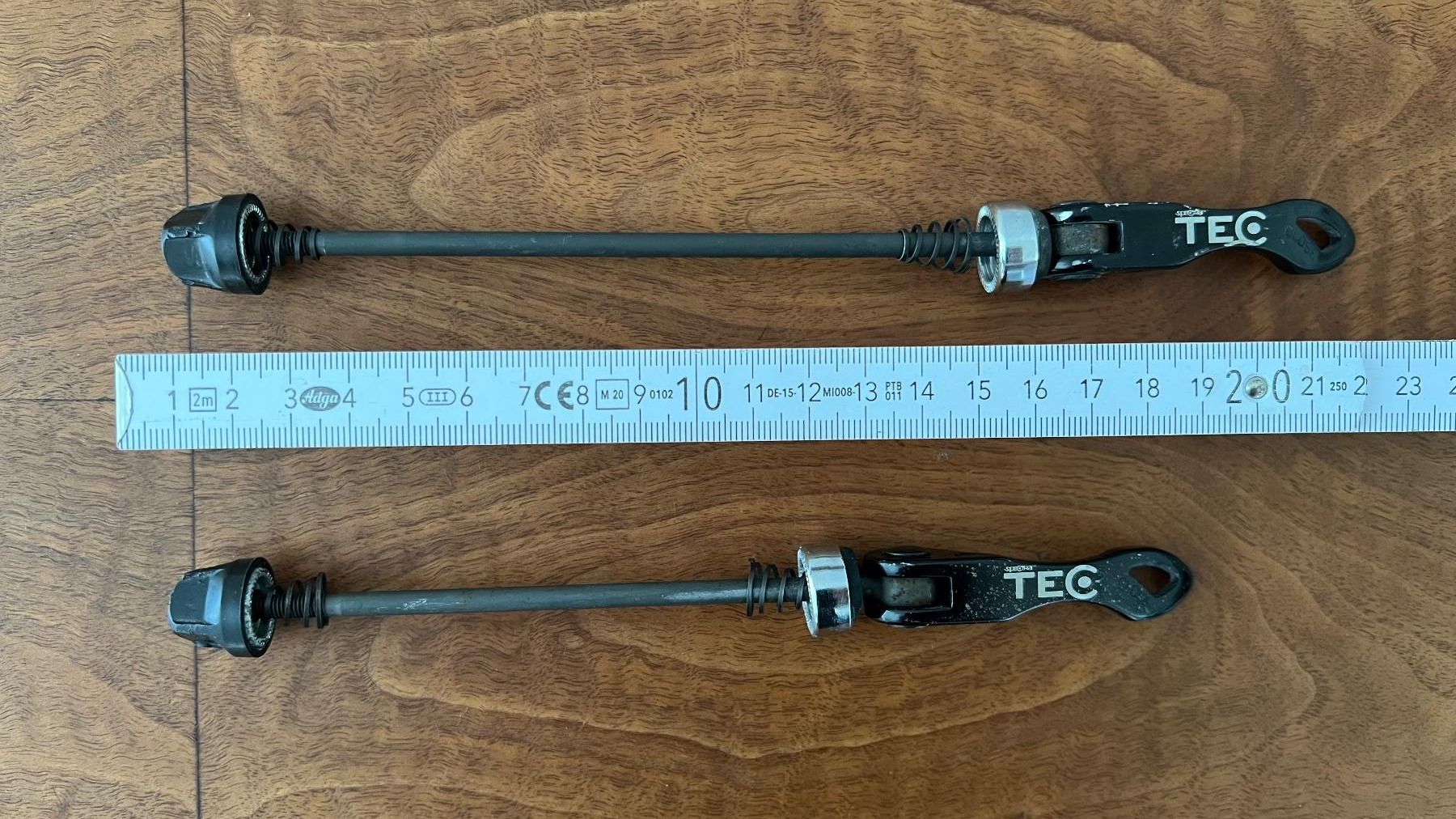 Pezzi di ricambio: Spectra TEC Schnellspanner Vorder & Hinterrad – Usato da Luzern venduto da serchon 1
