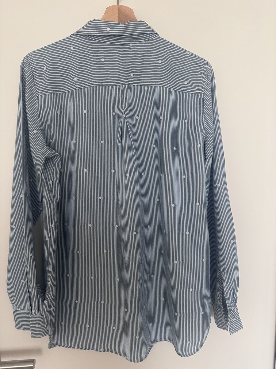 Camicette: Loft Shirt, size S, Blue Striped with stars pattern – Usato da Unterägeri venduto da aig_7jjx 1