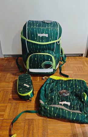 Ergobag Schulthek Set mit Sportbeutel & Etui