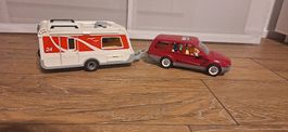 Playmobil Wohnwagen mit Auto und Zubehör