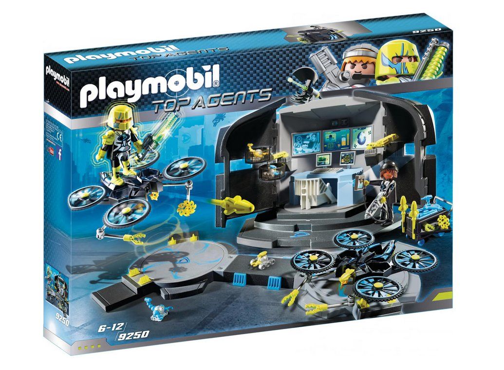 Playmobil Spielzeuge: Neu Playmobil Top Agent Dr. Drone's Command Center 9250 – Neu und originalverpackt aus Bettlach von Tradenet100