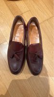 Meermin Loafer mit Quasten dunkelrot (nie getragen)