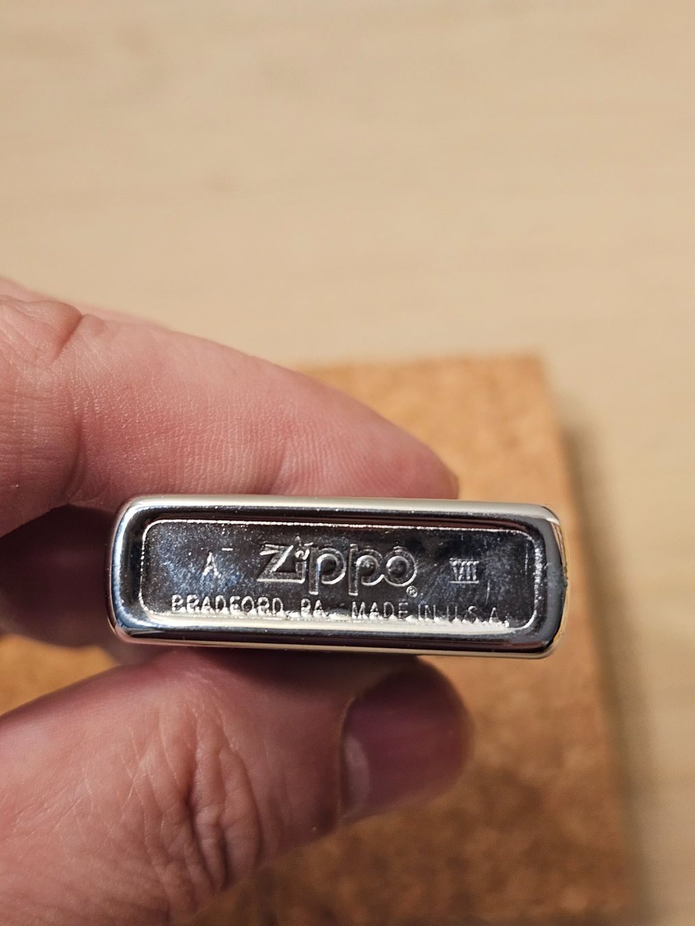 Zippo Feuerzeuge: Zippo  1992, finition chrome brillant, Gallion – Gebraucht aus Genève von Djoff 2