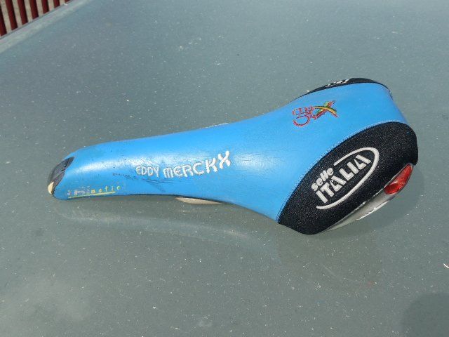 EDDY MERCKX Selle Italia Tri Matic 2 Sattel Saddle aus 2002 (Usato