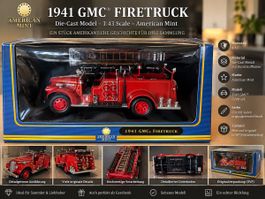 Modellauto 1941 GMC Firetruck American Mint 1:43 neu