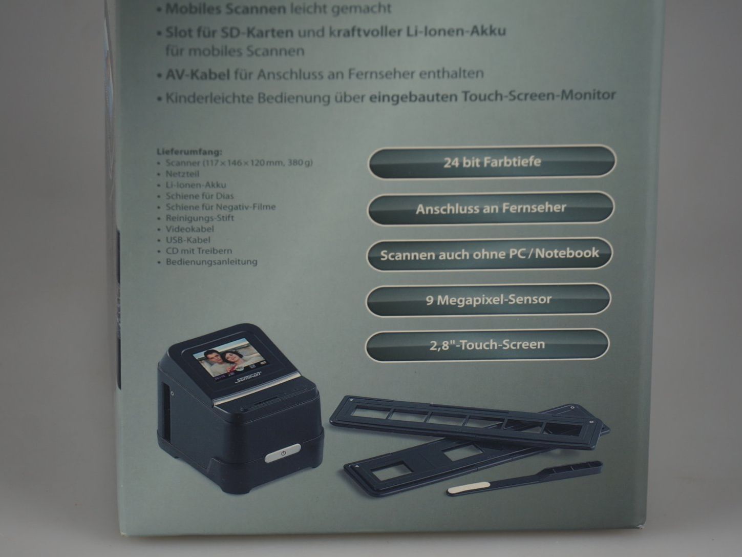 Somikon Scanner: Somikon Dia- und Negativ-Scanner – Usato da Rüti ZH venduto da Restwert_Rueti_ZH 1